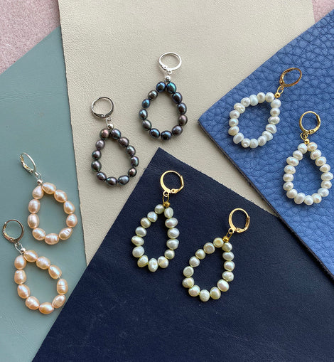 Pearl Drop Earrings - Various